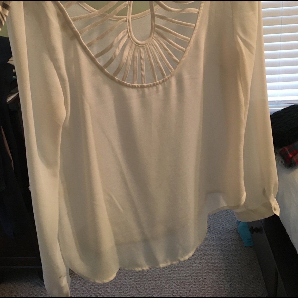 White blouse— small